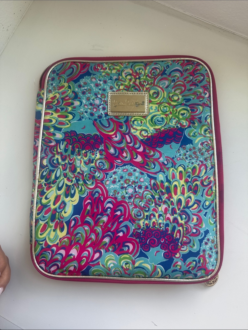 Lilly Pulitzer Multicolor Printed Tablet Sleeve